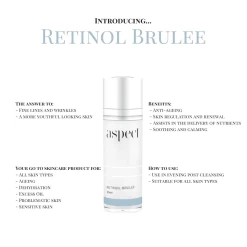 Aspect Retinol Brulee -Care Products Store AspectRetinolBruleeIngredients