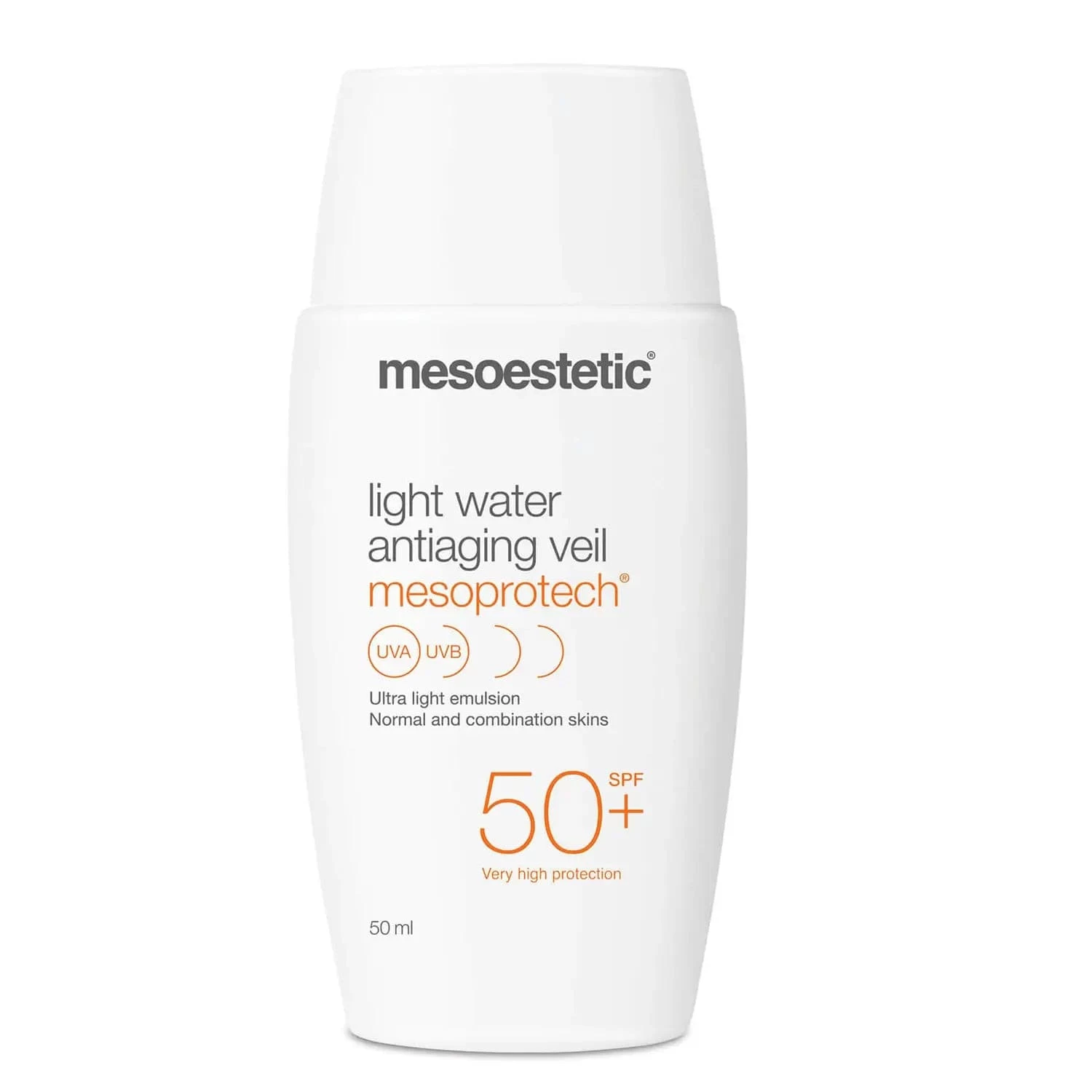 Mesoestetic Mesoprotech Light Water Antiaging Veil SPF 50+ 1 Mesoestetic Mesoprotech Light Water Antiaging Veil SPF 50+