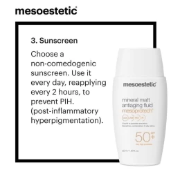 Mesoestetic Mesoprotech Mineral Matt Antiaging Fluid SPF 50+ -Care Products Store MesoesteticMesoprotechMineralMattAntiagingFluidSPF50