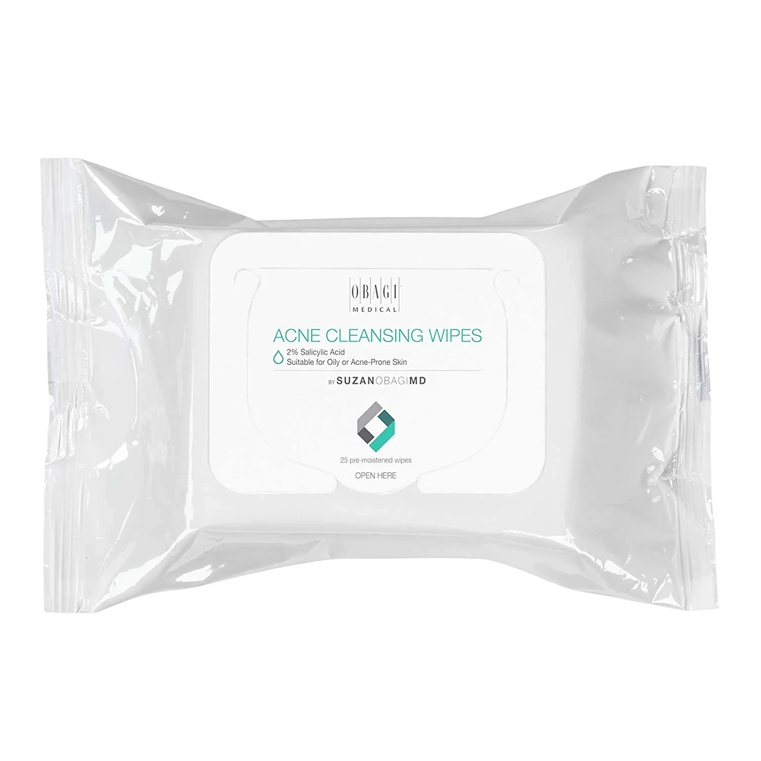 Obagi On The Go Cleansing Wipes For Oily Or Acne Prone Skin 1 Obagi On The Go Cleansing Wipes For Oily Or Acne Prone Skin