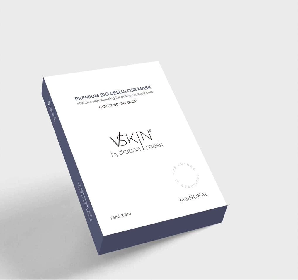 Mondeal VSkin Bio Cellulose Hydration Mask - 1 Sheet Mask 1 Mondeal VSkin Bio Cellulose Hydration Mask - 1 Sheet Mask