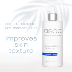 Asap Daily Exfoliating Facial Scrub 11 Asap Daily Exfoliating Facial Scrub -Care Products Store asap daily exfoliating facial scrub 300ml by asap