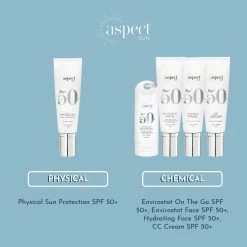Aspect Sun Hydrating Face SPF 50+ -Care Products Store aspectsunscreen