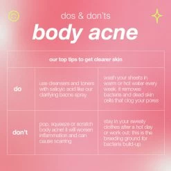 Dermalogica Clarifying Body Spray -Care Products Store dermalogica clarifying body spray ance do dont