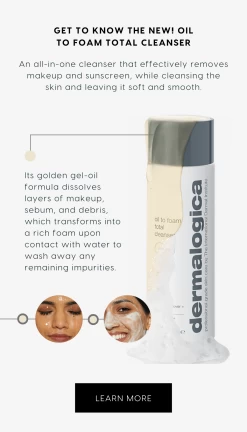 Dermalogica Oil To Foam Total Cleanser -Care Products Store dermalogica oil to foam cleanser 250ml
