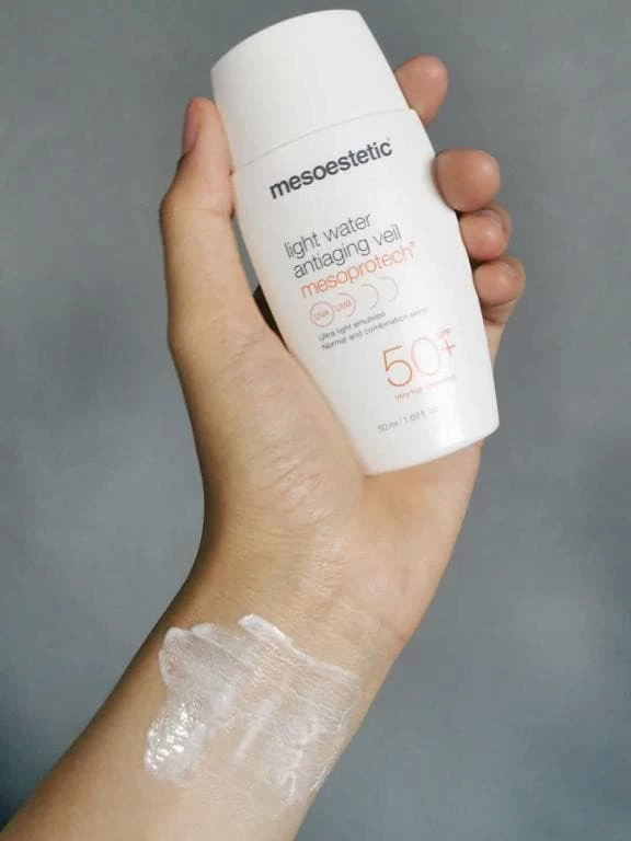 Mesoestetic Mesoprotech Light Water Antiaging Veil SPF 50+ 2 Mesoestetic Mesoprotech Light Water Antiaging Veil SPF 50+ - Image 2
