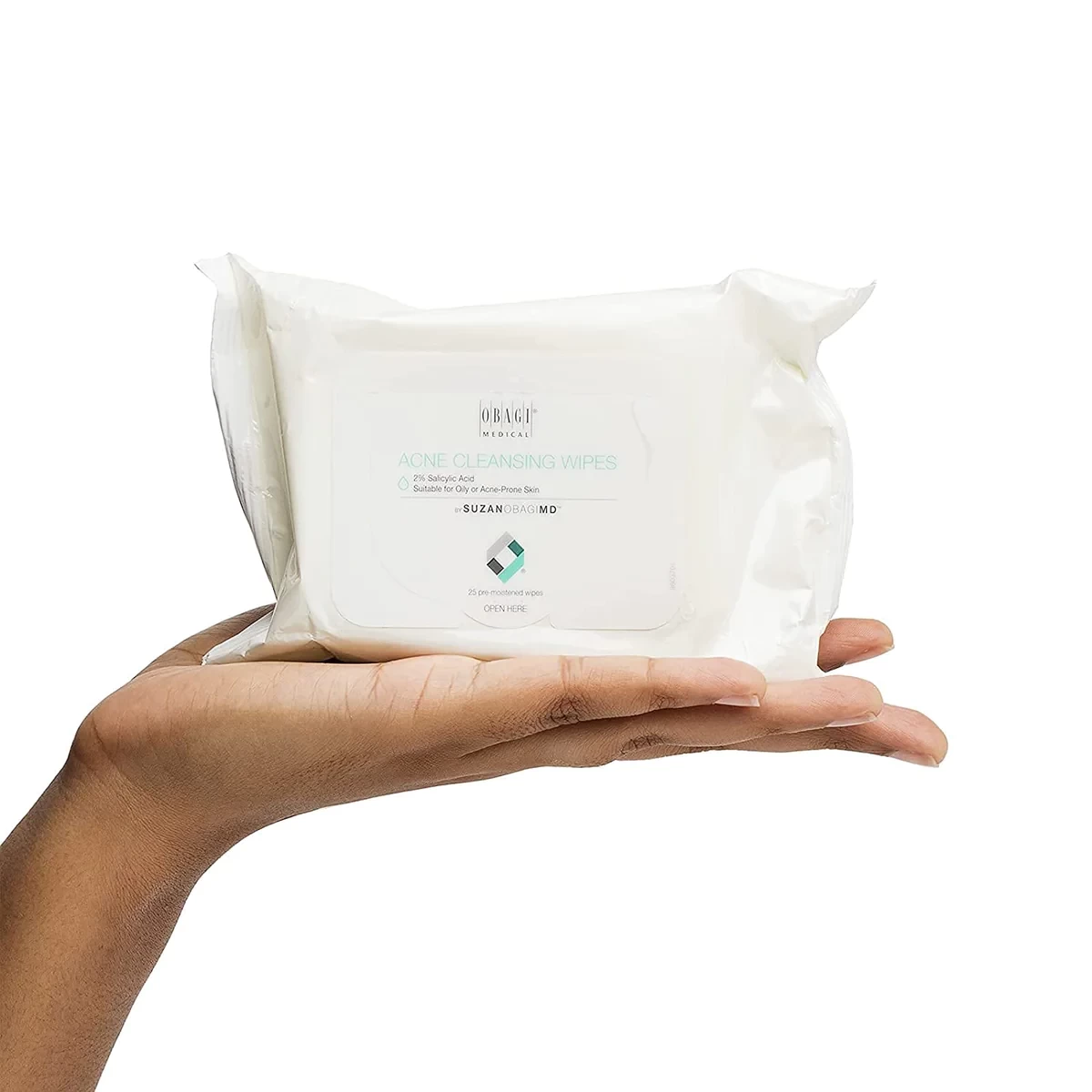 Obagi On The Go Cleansing Wipes For Oily Or Acne Prone Skin 2 Obagi On The Go Cleansing Wipes For Oily Or Acne Prone Skin - Image 2